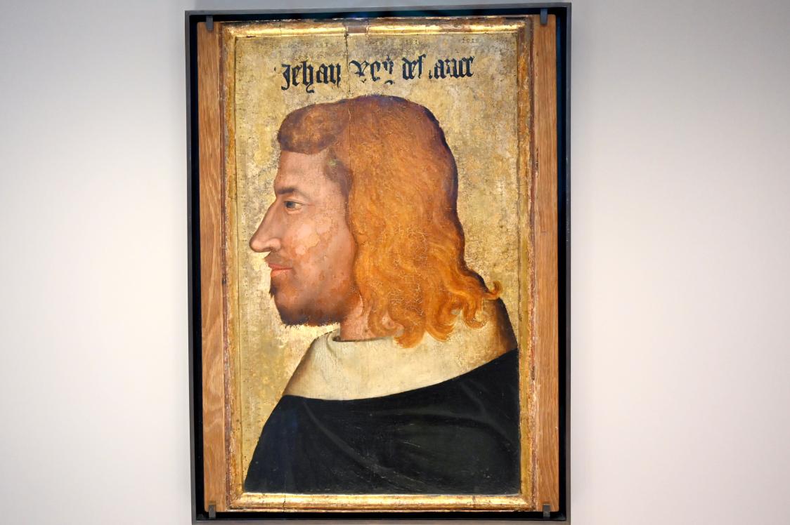 Porträt des Johann II. der Gute, König von Frankreich 1350 bis 1364, Paris, Musée du Louvre, Saal 835, vor 1350