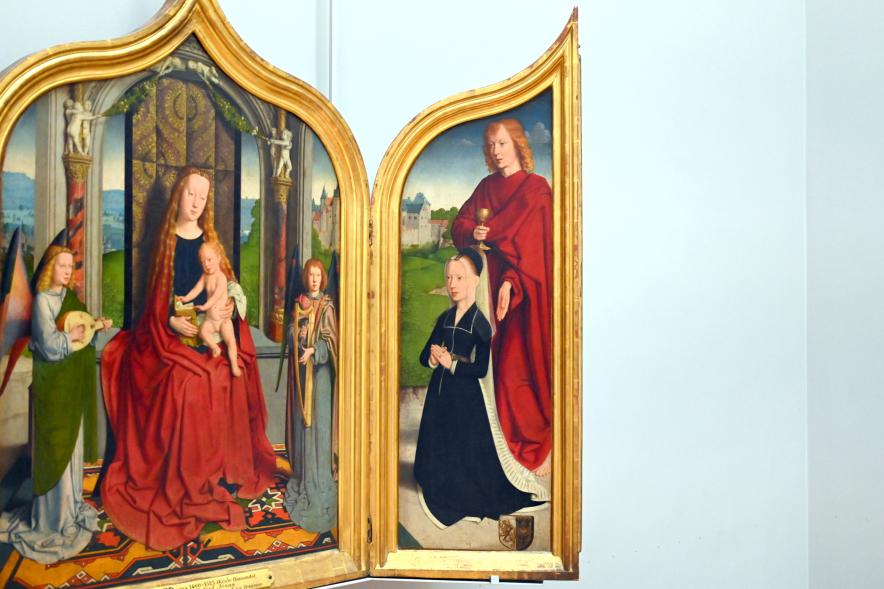 Gerard David (1475–1519), Triptychon der Familie Sedano, Paris, Musée du Louvre, Saal 818, um 1495, Bild 2/6