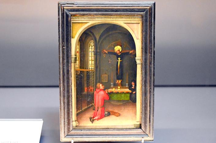 Stefan Lochner (Schüler) (1445), Das Wunder des Volto Santo von Lucca, Paris, Musée du Louvre, Saal 819, um 1440–1450