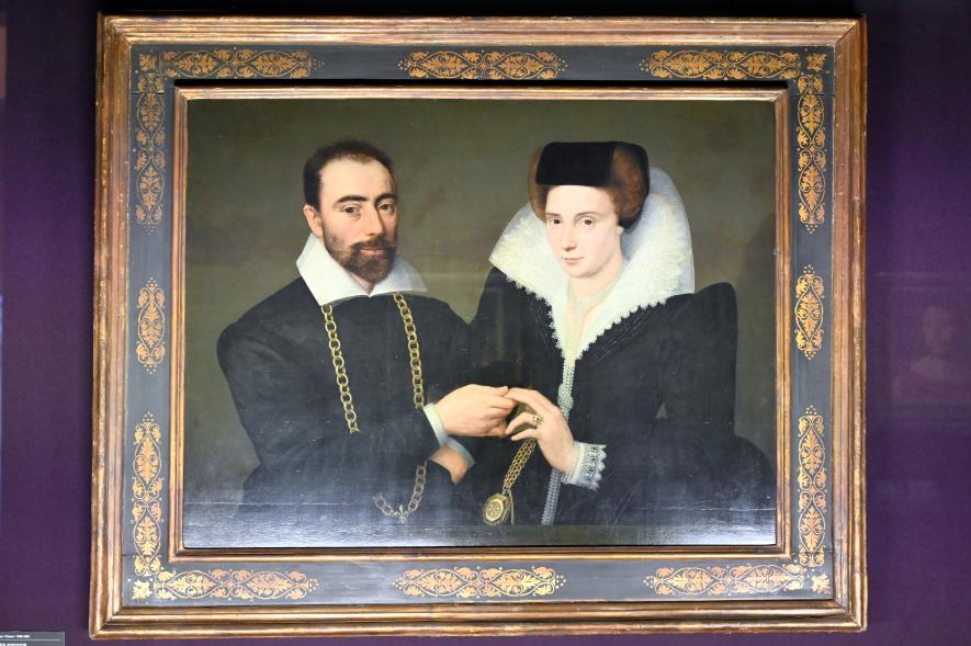 Porträt eines Ehepaares, Paris, Musée du Louvre, Saal 822, um 1610