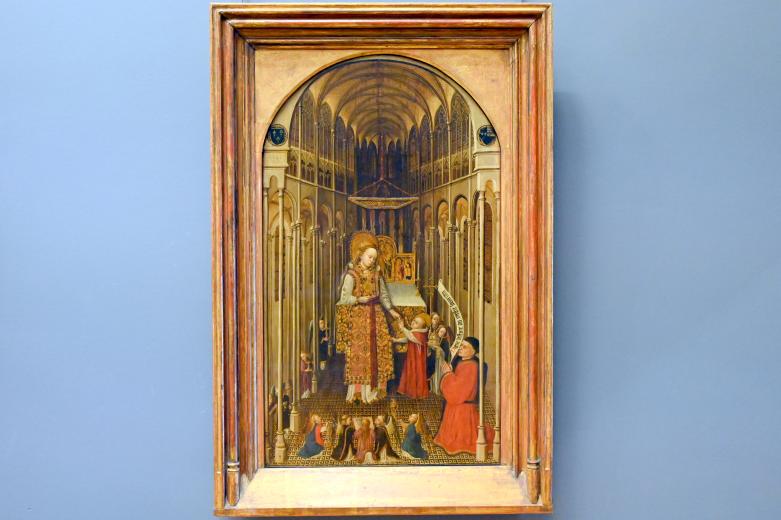 Maître des Heures Collins (1438), Das Priestertum der Jungfrau Maria, Paris, Musée du Louvre, Saal 820, 1438