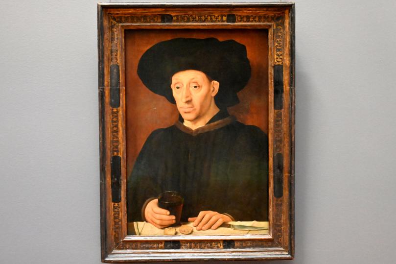Porträt eines Mannes (Mann mit Weinglas), Paris, Musée du Louvre, Saal 832, Undatiert, Bild 1/2