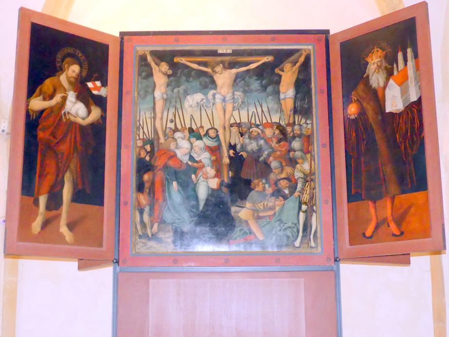 Lucas Cranach der Ältere (Werkstatt) (1515–1550), Cranach-Altar, Merseburg, Merseburger Dom St. Johannes und St. Laurentius, 1537