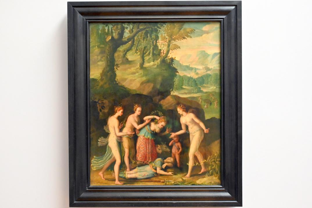Venus trauert um Adonis, Paris, Musée du Louvre, Saal 808, um 1560–1580