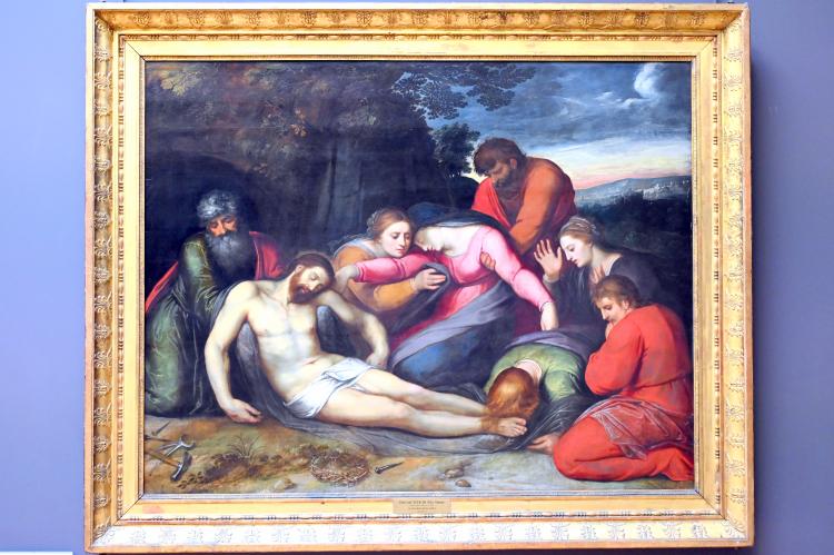 Otto van Veen (1584–1600), Beweinung Christi, Paris, Musée du Louvre, Saal 803, um 1600
