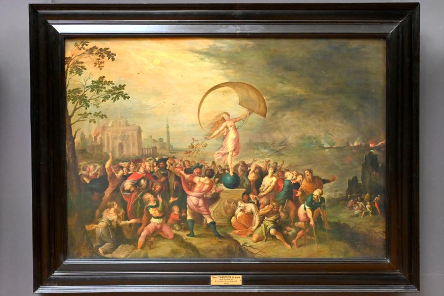 Frans Francken der Jüngere (Frans II Francken) (1607–1633), Allegorie des Glücks, Paris, Musée du Louvre, Saal 803, um 1615–1620