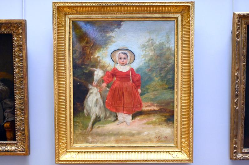 Octave Tassaert (Undatiert), Porträt von A. Bés dem Jüngeren als Kind, Paris, Musée du Louvre, Saal 805, Undatiert, Bild 1/2