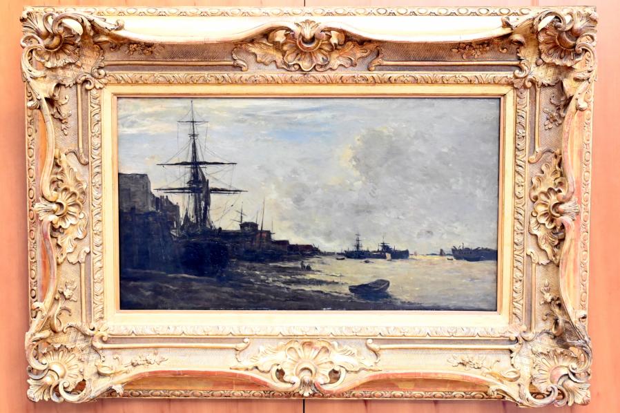 Charles-François Daubigny (1847–1876), Die Themse bei Erith in England, Paris, Musée du Louvre, Saal 948, 1866