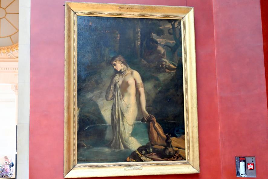 Théodore Chassériau (1835–1856), Susanna im Bade, Paris, Musée du Louvre, Saal 700, vor 1839, Bild 1/2