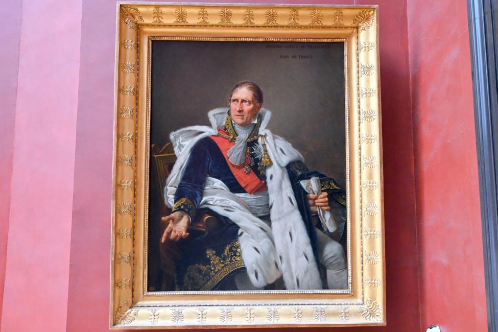 Antoine-Jean Gros (1795–1826), Porträt des Pierre Jacques Orillard, Graf von Villemanzy, Pair de France (1751-1830), Paris, Musée du Louvre, Saal 700, vor 1827