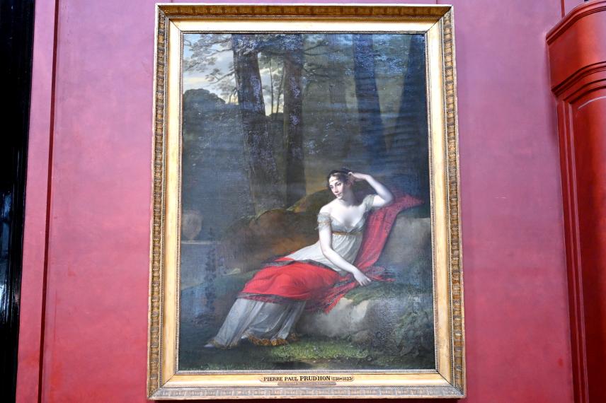 Pierre Paul Prud’hon (1782–1822), Porträt der Kaiserin Josephine (1763-1814), Paris, Musée du Louvre, Saal 701, 1805–1809, Bild 1/2
