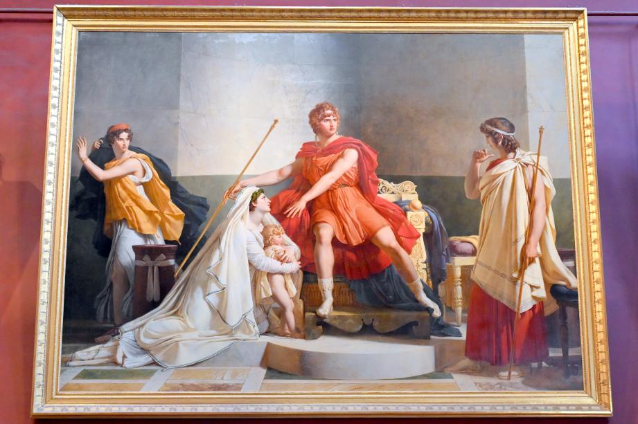Pierre Narcisse Guérin (1798–1818), Andromache und Pyrrhus, Paris, Musée du Louvre, Saal 701, 1810
