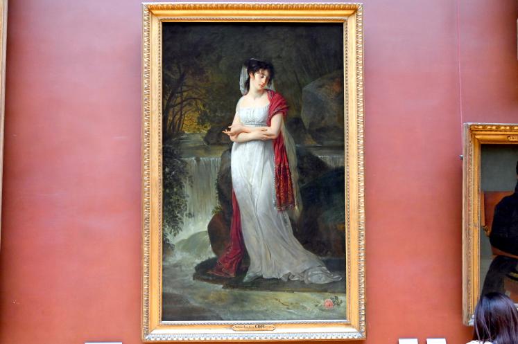 Antoine-Jean Gros (1795–1826), Posthumes Porträt der Christine Bonaparte, geb. Boyer (1771-1800), Paris, Musée du Louvre, Saal 702, 1800–1801