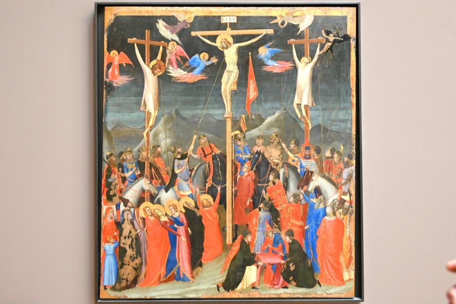 Giotto di Bondone (Giotto) (1298–1330), Kreuzigung, Paris, Musée du Louvre, Saal 708, um 1330