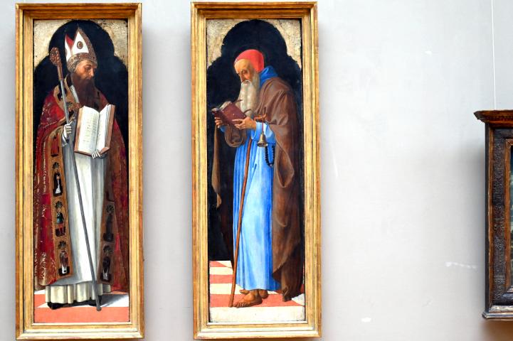 Giovanni Bellini (1452–1515), Heiliger Antonius Abbas, Paris, Musée du Louvre, Saal 710b, um 1470