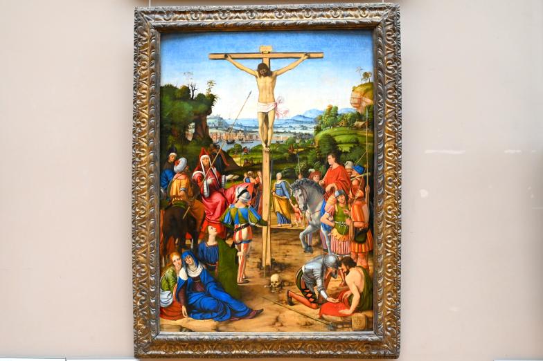 Andrea Solari (1495–1522), Kreuzigung, Paris, Musée du Louvre, Saal 710d, 1503