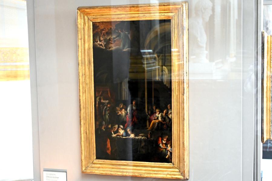Carlo Saraceni (1598–1617), Mariä Geburt, Paris, Musée du Louvre, Saal 716a, um 1616–1619