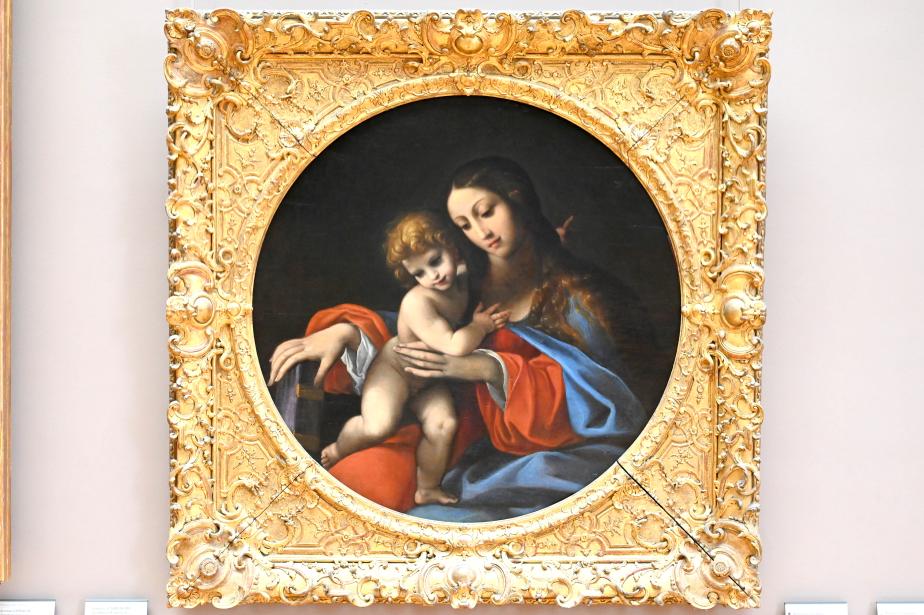 Ludovico Carracci (1582–1617), Maria mit Kind, Paris, Musée du Louvre, Saal 716a, um 1616–1619, Bild 1/2