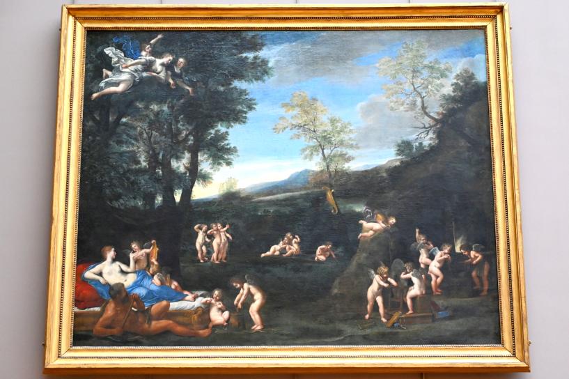 Francesco Albani (1599–1655), Venus und Vulkan in der Rast, Mantua, Villa La Favorita, jetzt Paris, Musée du Louvre, Saal 716d, 1621–1633