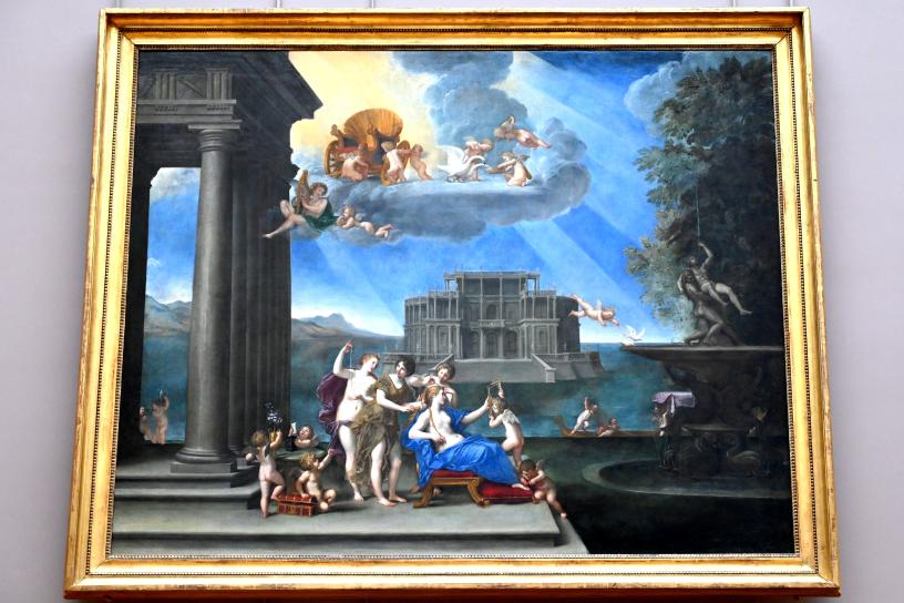 Francesco Albani (1599–1655), Die Toilette der Venus, Mantua, Villa La Favorita, jetzt Paris, Musée du Louvre, Saal 716d, 1621–1633