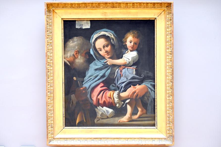 Bartolomeo Schedoni (1596–1615), Heilige Familie, Paris, Musée du Louvre, Saal 716e, um 1610–1612