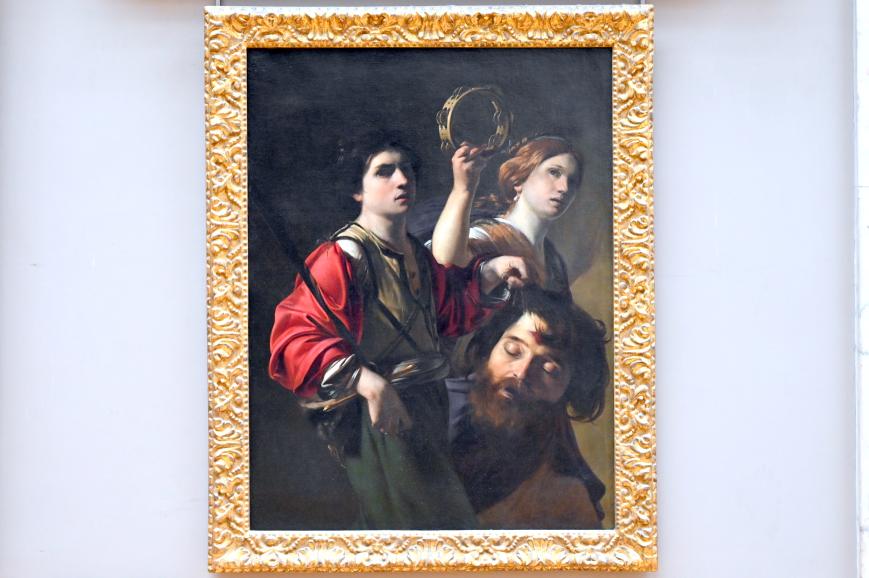 Bartolomeo Manfredi (1609–1618), Der Triumph Davids, Paris, Musée du Louvre, Saal 716e, um 1615
