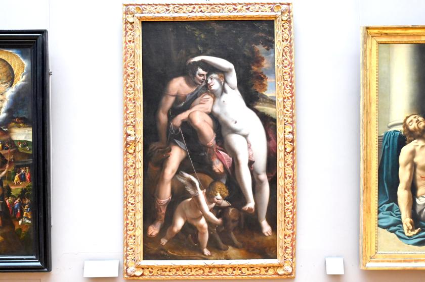 Luca Cambiaso (1549–1570), Venus und Adonis, Paris, Musée du Louvre, Saal 716e, um 1560–1565