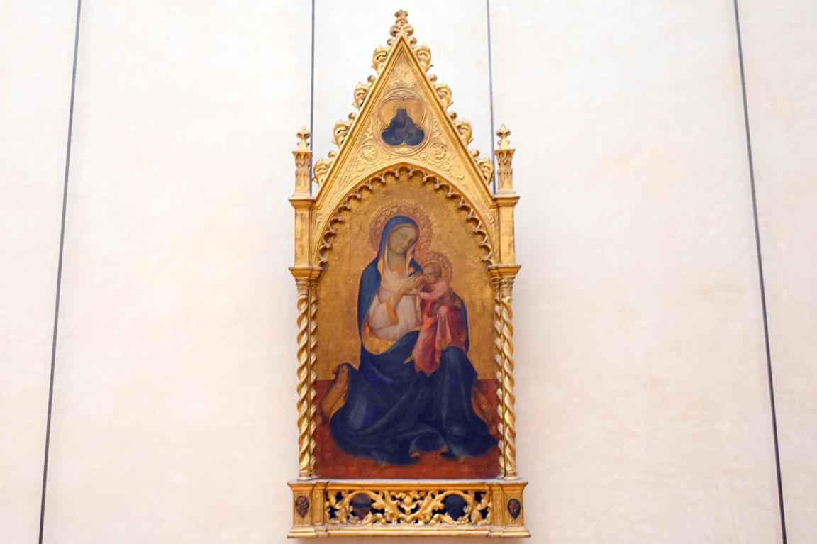 Lorenzo Monaco (Piero di Giovanni) (1387–1415), Madonna der Demut, Paris, Musée du Louvre, Saal 709, um 1415
