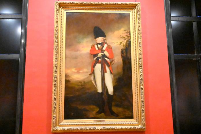 Henry Raeburn (1776–1820), Porträt des Leutnant Robert Hay von Spott (gestorben 1844), Paris, Musée du Louvre, Saal 713, um 1790–1794