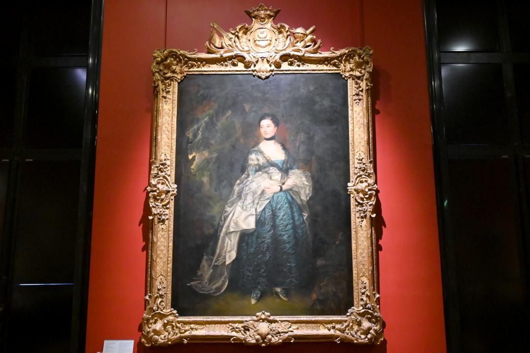 Thomas Gainsborough (1748–1788), Lady Alston, Paris, Musée du Louvre, Saal 713, um 1761–1762, Bild 1/2
