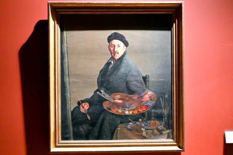 Ignacio Zuloaga (1911–1931), Selbstporträt, Paris, Musée du Louvre, Saal 714, 1931