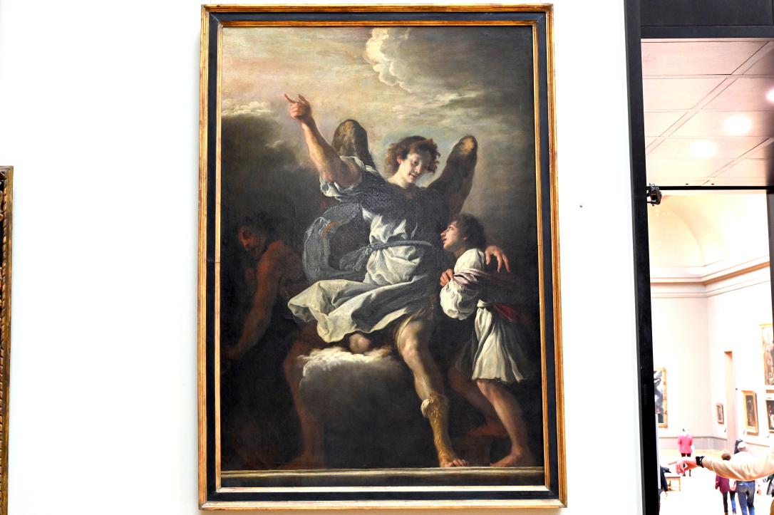 Domenico Fetti (1613–1622), Schutzengel, Paris, Musée du Louvre, Saal 717, um 1615–1618