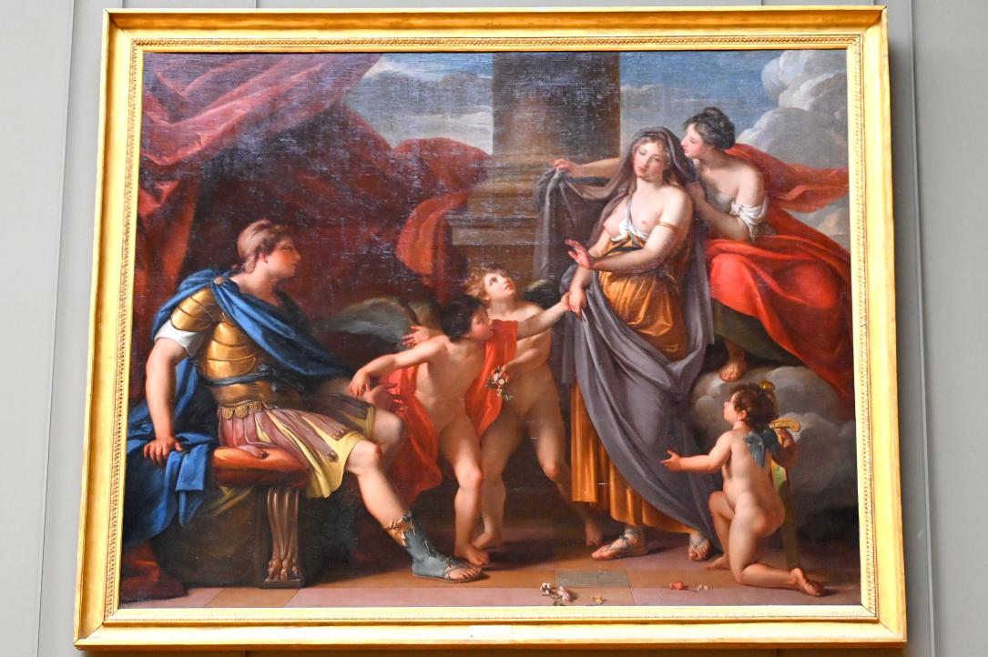 Gavin Hamilton (1748–1778), Venus übergibt Helena an Paris, Paris, Musée du Louvre, Saal 718, um 1777–1780