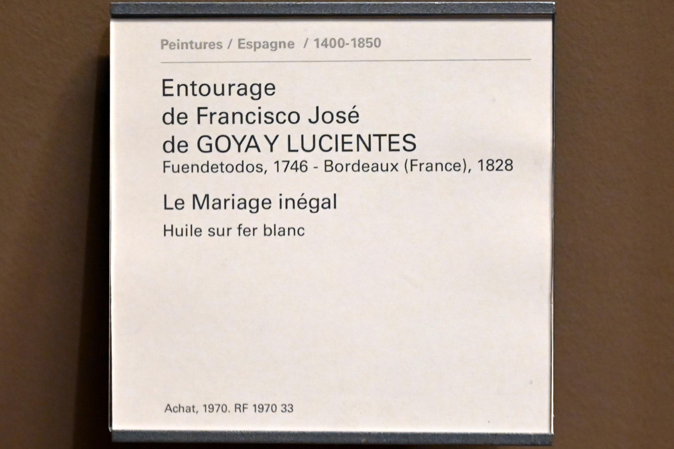 Ungleiche Heirat, Paris, Musée du Louvre, Saal 719, Undatiert, Bild 2/2