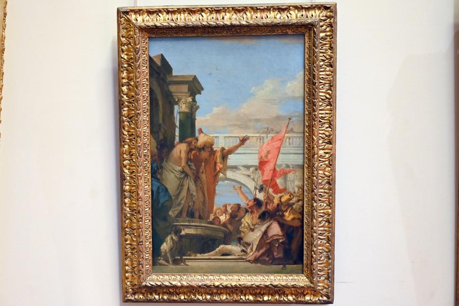 Giovanni Battista Tiepolo (1715–1785), Ecce Homo, Paris, Musée du Louvre, Saal 725, um 1757–1760
