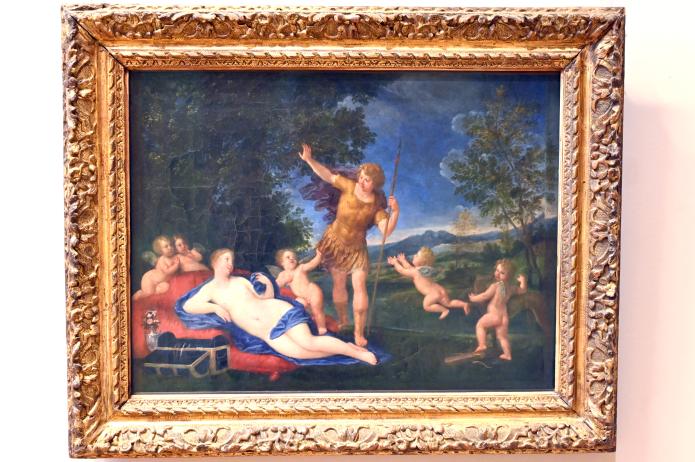 Francesco Albani (1599–1655), Venus und Adonis, Paris, Musée du Louvre, Saal 727, um 1630–1640