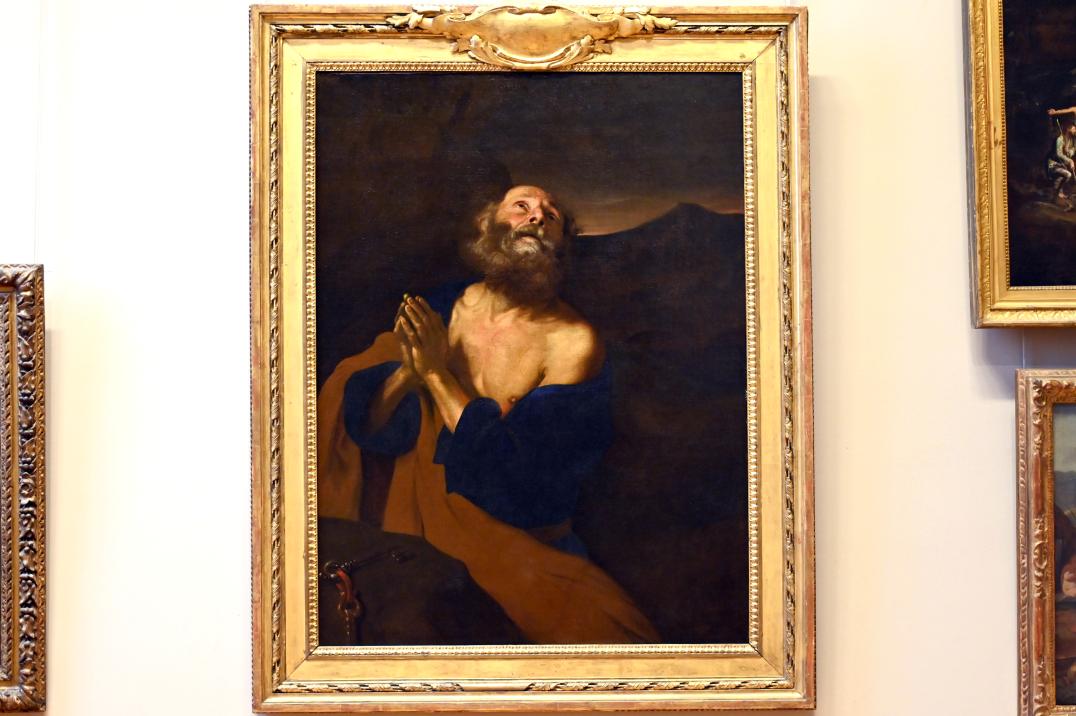 Apostel Petrus im Gebet, Paris, Musée du Louvre, Saal 728, um 1630–1650, Bild 1/2