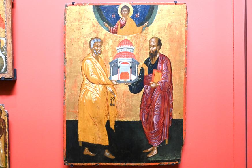 Die Apostel Petrus und Paulus, Paris, Musée du Louvre, Saal 734, 2. Hälfte 16. Jhd., Bild 1/2