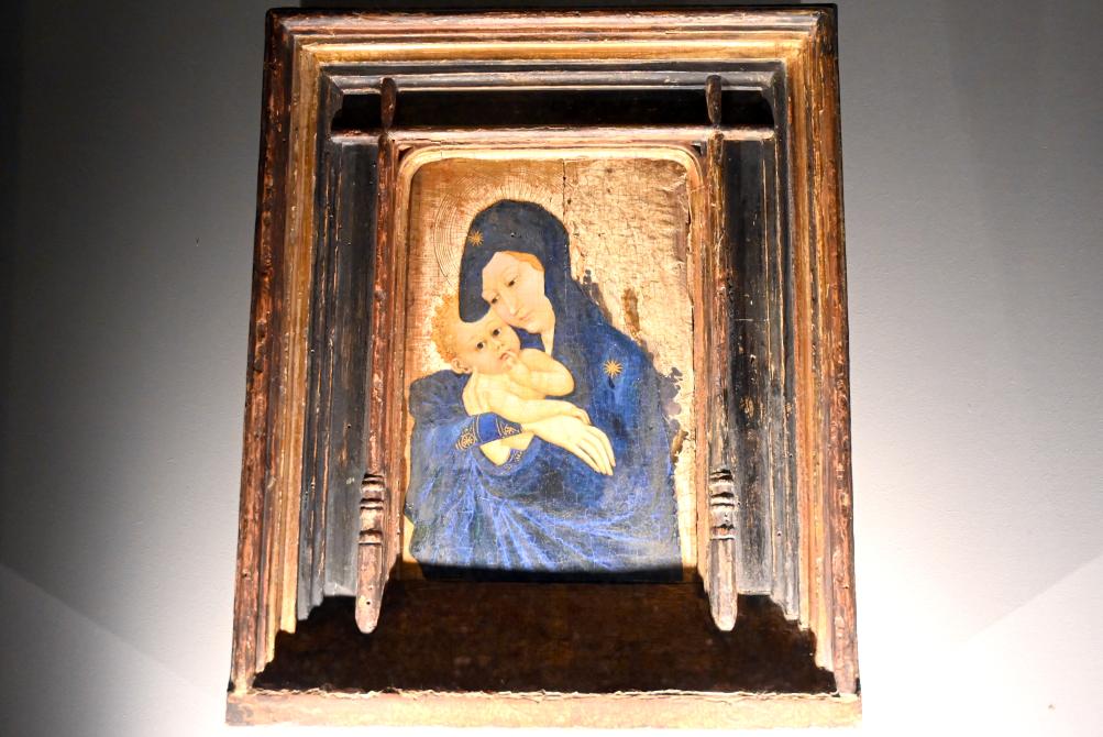 Maria mit Kind, Paris, Musée du Louvre, Saal 714, 15. Jhd.