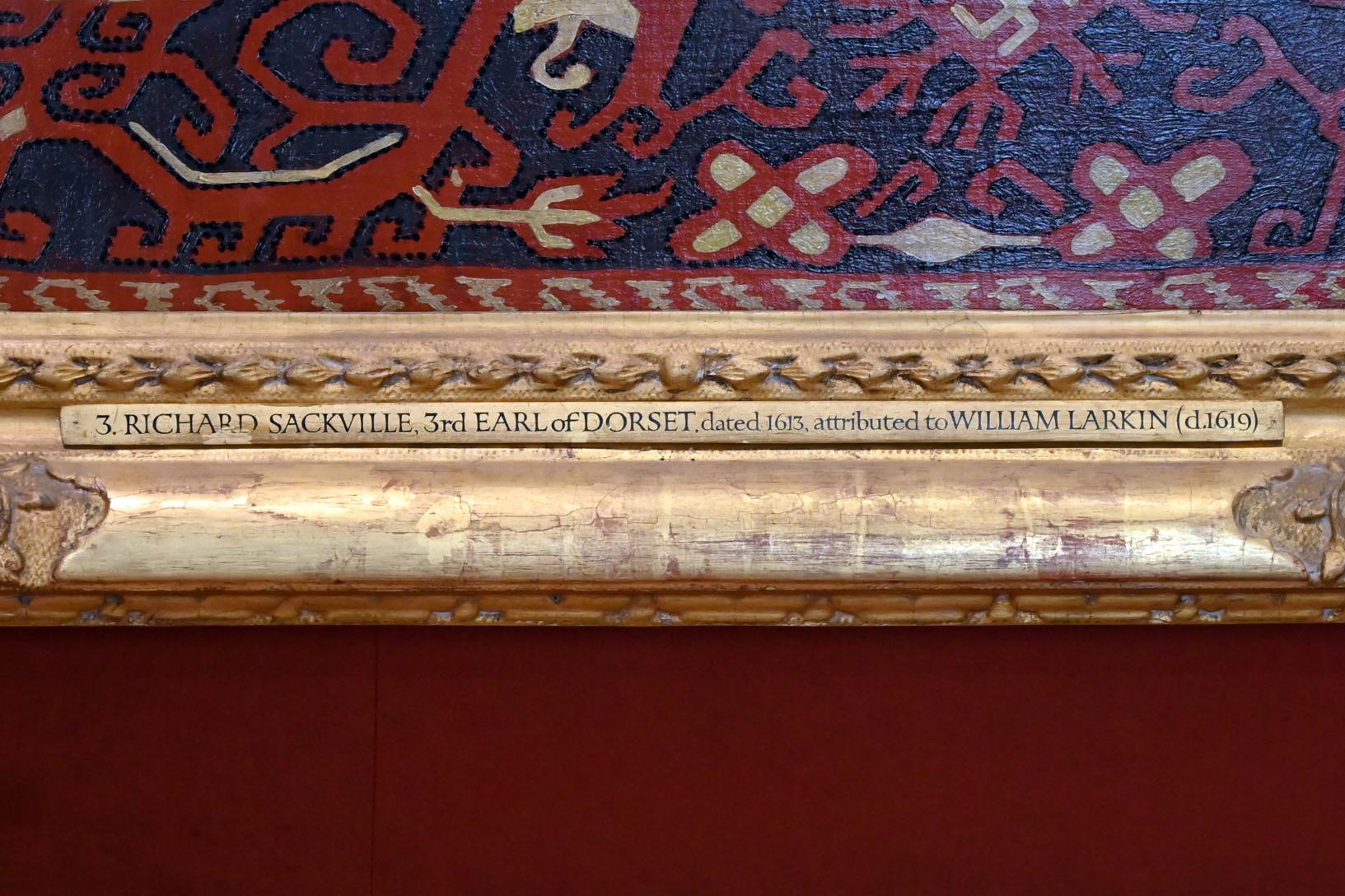 William Larkin (1613–1616), Edward Sackville, 4. Earl of Dorset, London, Kenwood House, Raum 3, um 1613, Bild 2/3