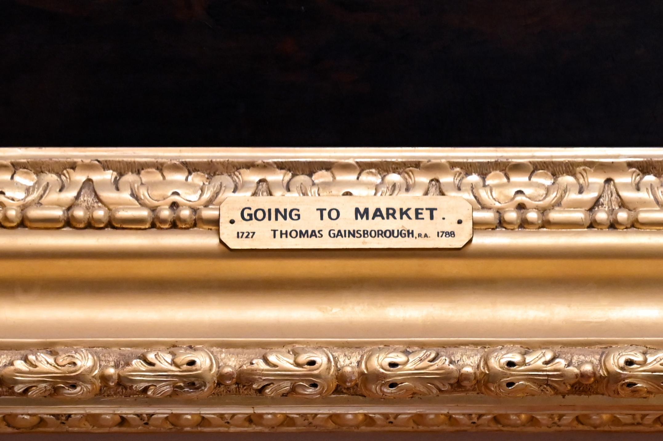 Thomas Gainsborough (1748–1788), Weg zum Markt, London, Kenwood House, Treppenhaus 1, um 1768–1771, Bild 2/2