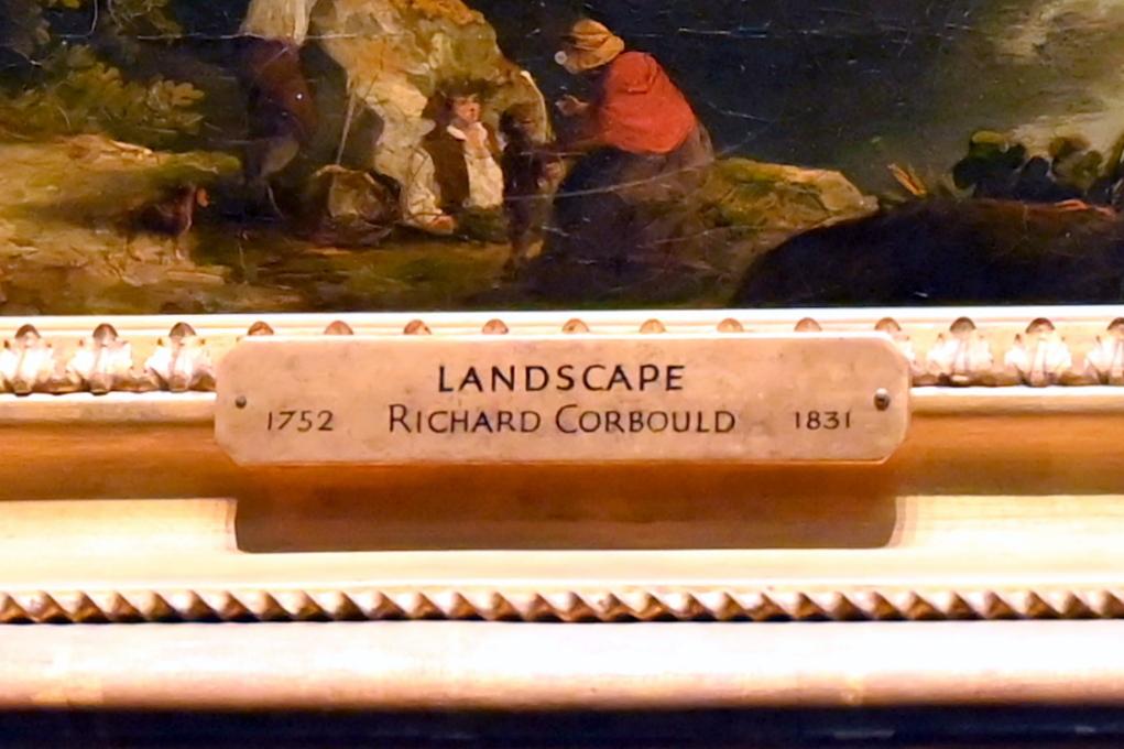 Richard Corbould (1788), Klassische italienische Landschaft mit einem See, London, Kenwood House, Raum 5, 1788, Bild 2/2