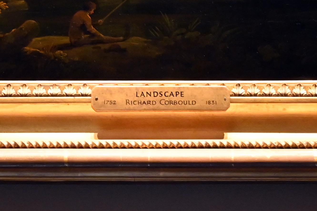 Richard Corbould (1788), Klassische italienische Landschaft mit einer Brücke, London, Kenwood House, Raum 5, um 1788, Bild 2/2