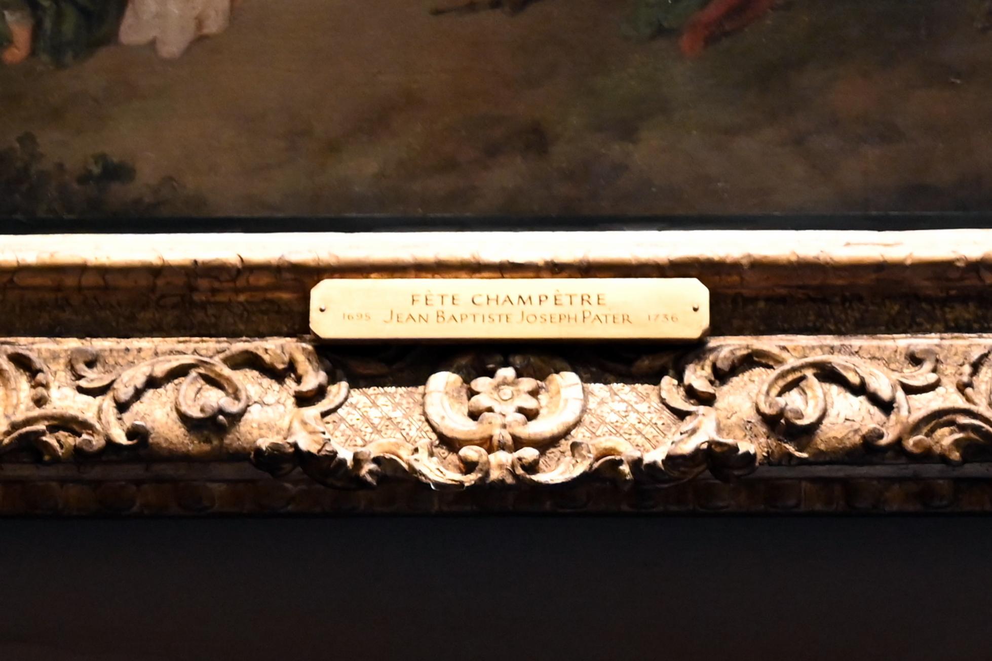 Jean-Baptiste Pater (1730–1736), Galantes Fest (Fête galante), London, Kenwood House, Raum 5, um 1730, Bild 2/2