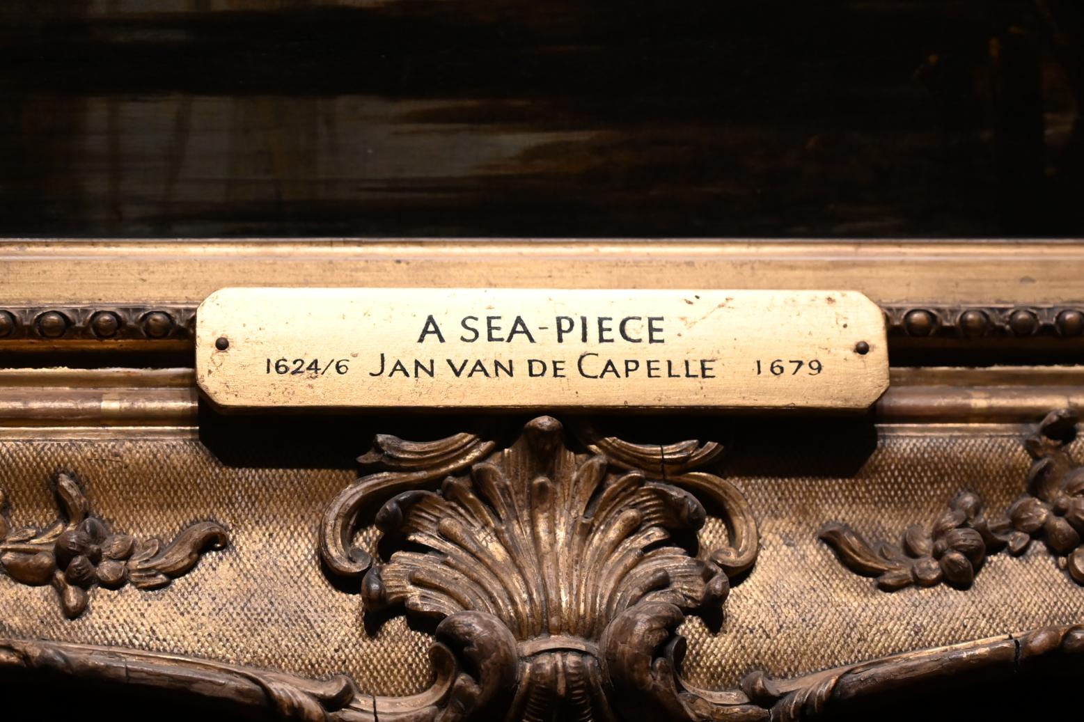 Jan van de Cappelle (1650–1665), Boote im seichten Wasser, London, Kenwood House, Raum 6, um 1653, Bild 2/2