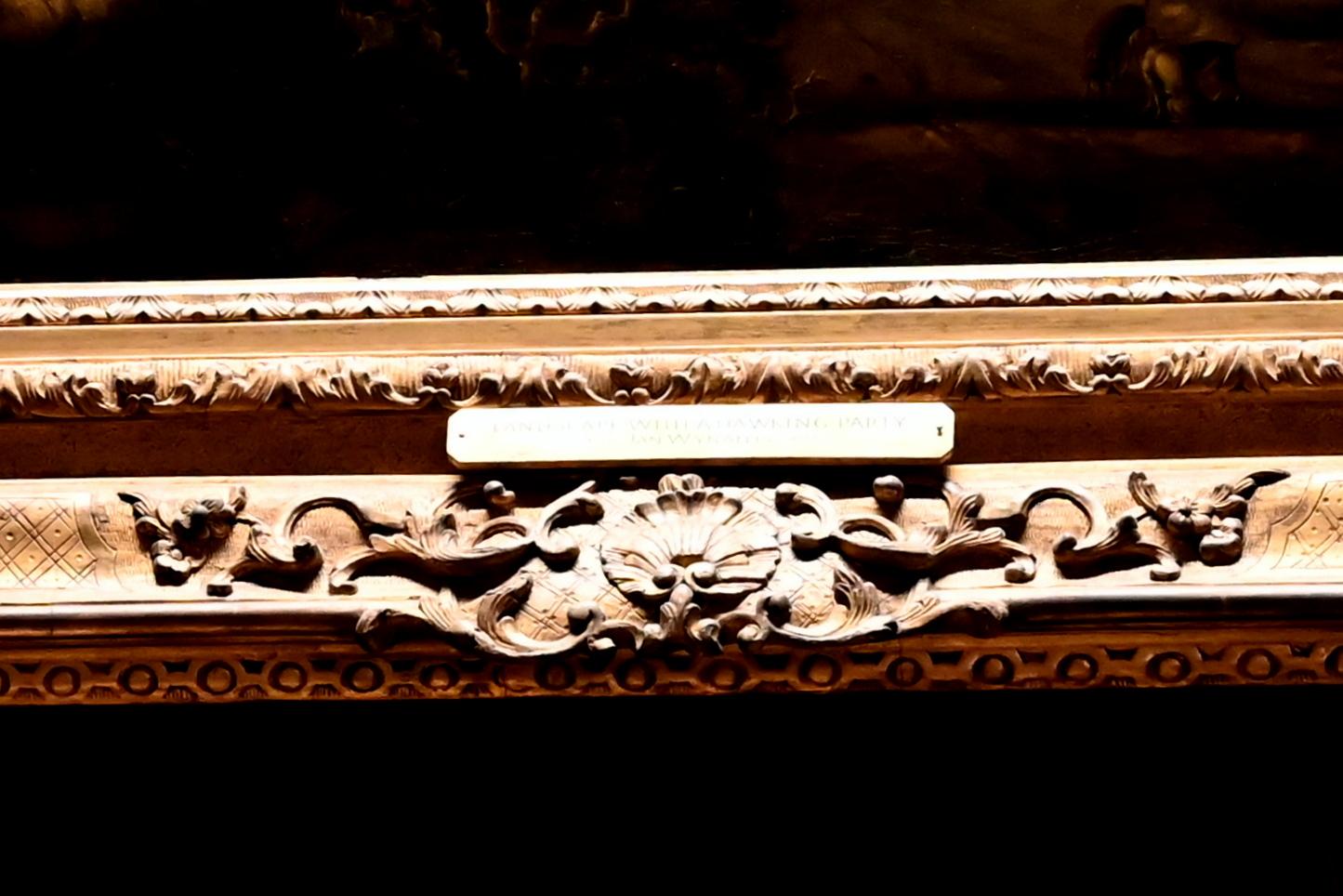 Jan Wijnants (1665–1675), Eine Landschaft mit einer Hawking-Party, London, Kenwood House, Raum 6, um 1666, Bild 2/2