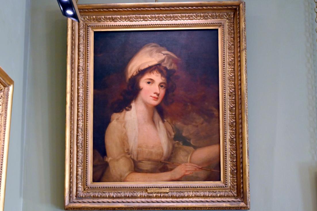 George Romney (Nachahmer) (1795–1800), Miss Elizabeth Tighe, London, Kenwood House, Raum 9, um 1800, Bild 1/2