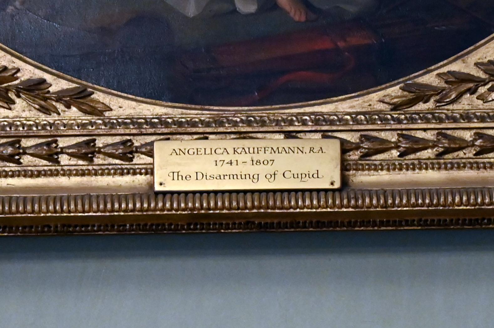 Angelika Kauffmann (Nachahmer) (1776), Amor durch die Gnaden gebunden, London, Kenwood House, Raum 9, um 1776, Bild 2/2