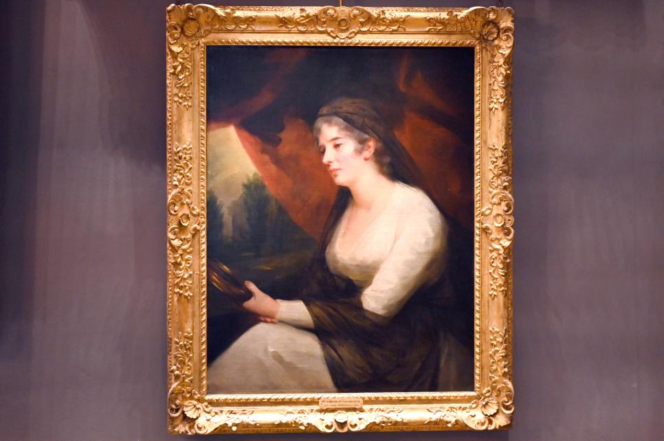 Henry Raeburn (1776–1820), Mrs Johnstone als „Kontemplation“, London, Kenwood House, Raum 13, um 1810–1815