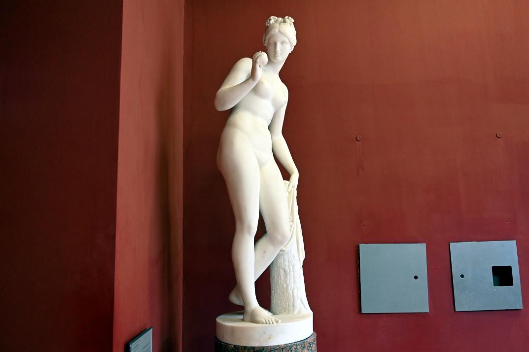 Bertel Thorvaldsen (1805–1836), Venus mit Apfel, Paris, Musée du Louvre, Saal 400, um 1805, Bild 2/4